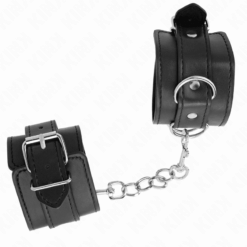 Comprar KINK - MUÑEQUERAS SENCILLAS NEGRO AJUSTABLE 20-23 CM X 5.5 CM al mejor precio - Envíos Discretos