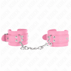 Comprar KINK - MUÑEQUERAS SENCILLAS ROSA AJUSTABLE 20-23 CM X 5.5 CM al mejor precio - Envíos Discretos