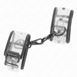 Comprar KINK - MUÑEQUERAS TRANSPARENTES AJUSTABLE 18-30 CM X 5.5 CM al mejor precio - Envíos Discretos