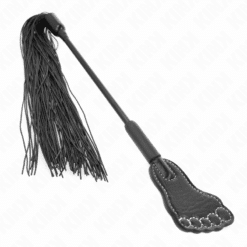 Comprar KINK - PALA FORMA DE PIE CON LÁTIGO DE BORLA 31 CM al mejor precio - Envíos Discretos