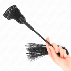 Comprar KINK - PALA FORMA DE PIE CON LÁTIGO DE BORLA 31 CM al mejor precio - Envíos Discretos