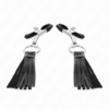 Comprar KINK - PINZAS PARA PEZONES CON BORLAS DE POLIPIEL 6 CM al mejor precio - Envíos Discretos