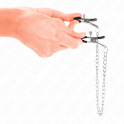 Comprar KINK - PINZAS PARA PEZONES CON CADENA FINA 30 CM al mejor precio - Envíos Discretos