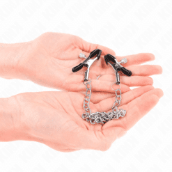 Comprar KINK - PINZAS PARA PEZONES CON CADENA FINA 30 CM al mejor precio - Envíos Discretos