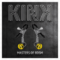 Comprar KINK - PINZAS PARA PEZONES CON CAMPANILLA DORADA 6 CM al mejor precio - Envíos Discretos