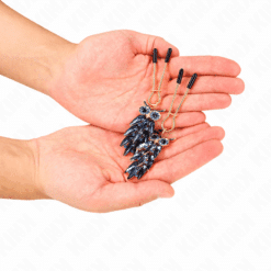 Comprar KINK - PINZAS PARA PEZONES CON COLGANTE DE BÚHO 6 CM al mejor precio - Envíos Discretos