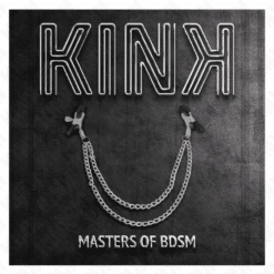 Comprar KINK - PINZAS PARA PEZONES CON DOBLE CADENA GRUESA PLATEADO 20/23 CM al mejor precio - Envíos Discretos