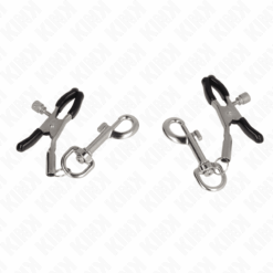 Comprar KINK - PINZAS PARA PEZONES CON GANCHO 6 CM al mejor precio - Envíos Discretos