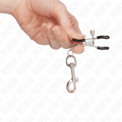 Comprar KINK - PINZAS PARA PEZONES CON GANCHO 6 CM al mejor precio - Envíos Discretos