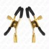 Comprar KINK - PINZAS PARA PEZONES DORADO 6 CM al mejor precio - Envíos Discretos