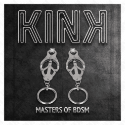 Comprar KINK - PINZAS PARA PEZONES ESTILO JAPONÉS CON AROS PLATEADO al mejor precio - Envíos Discretos