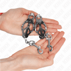 Comprar KINK - PINZAS PARA PEZONES ESTILO JAPONÉS CON GANCHOS al mejor precio - Envíos Discretos