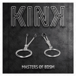 Comprar KINK - PINZAS PARA PEZONES FINA CON ARO PLATEADO 7 CM al mejor precio - Envíos Discretos