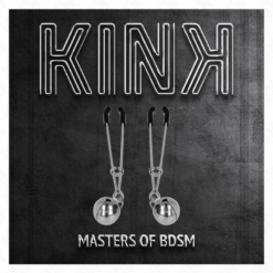 Comprar KINK - PINZAS PARA PEZONES FINA CON CASCABEL PLATEADO 7 CM al mejor precio - Envíos Discretos