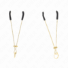Comprar KINK - PINZAS PARA PEZONES FINA DORADO 7 CM al mejor precio - Envíos Discretos