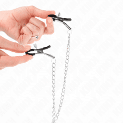 Comprar KINK - PINZAS PARA PEZONES Y CLÍTORIS CON CADENA 30 CM MODELO 2 al mejor precio - Envíos Discretos
