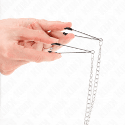 Comprar KINK - PINZAS PARA PEZONES Y CLÍTORIS CON CADENA 30 CM MODELO 1 al mejor precio - Envíos Discretos