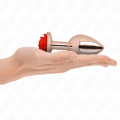 Comprar KINK - PLUG ANAL ORO ROSADO ROSA ROJA L al mejor precio - Envíos Discretos
