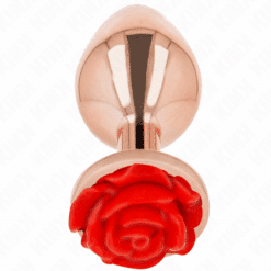 Comprar KINK - PLUG ANAL ORO ROSADO ROSA ROJA L al mejor precio - Envíos Discretos