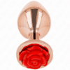 Comprar KINK - PLUG ANAL ORO ROSADO ROSA ROJA M al mejor precio - Envíos Discretos
