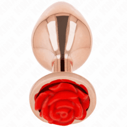 Comprar KINK - PLUG ANAL ORO ROSADO ROSA ROJA S al mejor precio - Envíos Discretos