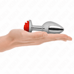 Comprar KINK - PLUG ANAL ROSA ROJA TALLA L al mejor precio - Envíos Discretos