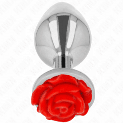 Comprar KINK - PLUG ANAL ROSA ROJA TALLA L al mejor precio - Envíos Discretos