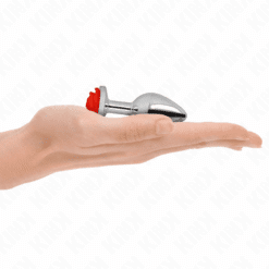 Comprar KINK - PLUG ANAL ROSA ROJA TALLA S al mejor precio - Envíos Discretos