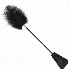 Comprar KINK - PLUMAS DE AVESTRUZ PARA COSQUILLAS CON PALETA DE ENCAJE 56 CM al mejor precio - Envíos Discretos