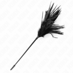 Comprar KINK - PLUMAS MÚLTIPLES PARA COSQUILLAS NEGRO 45 CM al mejor precio - Envíos Discretos