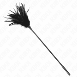 Comprar KINK - PLUMAS MÚLTIPLES PARA COSQUILLAS NEGRO 45 CM al mejor precio - Envíos Discretos