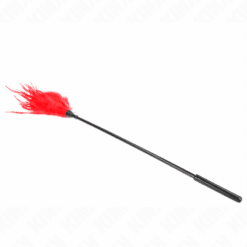 Comprar KINK - PLUMAS MÚLTIPLES PARA COSQUILLAS ROJO 45 CM al mejor precio - Envíos Discretos