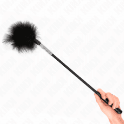 Comprar KINK - PLUMAS PARA COSQUILLAS CON MANGO DE DIAMANTES DE IMITACIÓN 50 CM al mejor precio - Envíos Discretos