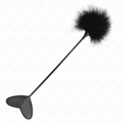 Comprar KINK - PLUMAS PARA COSQUILLAS CON PALETA DE CORAZÓN 31 CM al mejor precio - Envíos Discretos