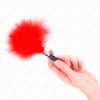 Comprar KINK - PLUMAS PARA COSQUILLAS METAL DORADO ROJO 18 CM al mejor precio - Envíos Discretos