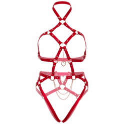 Comprar LEG AVENUE - ARNÉS BODY CORAZÓN ROJO S al mejor precio - Envíos Discretos