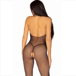 Comprar LEG AVENUE - BODYSTOCKING RED CON DOBLE ABERTURA al mejor precio - Envíos Discretos