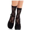 Comprar LEG AVENUE - CALCETINES DE ENCAJE DE LAZOS NEGRO al mejor precio - Envíos Discretos