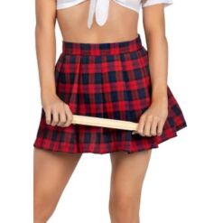 Comprar LEG AVENUE - DISFRAZ COLEGIALA CLÁSICO ROJO M/L al mejor precio - Envíos Discretos