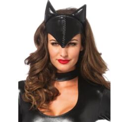 Comprar LEG AVENUE - MÁSCARA DE MUJER FELINA NEGRO al mejor precio - Envíos Discretos