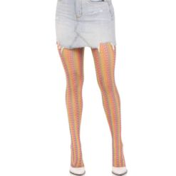 Comprar LEG AVENUE - MEDIAS DE CROCHET MULTICOLOR al mejor precio - Envíos Discretos