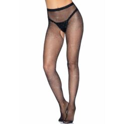 Comprar LEG AVENUE - MEDIAS DE RED CON ABERTURA al mejor precio - Envíos Discretos
