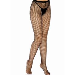 Comprar LEG AVENUE - MEDIAS DE RED CROTCHLESS NEGRO al mejor precio - Envíos Discretos