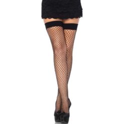 Comprar LEG AVENUE - MEDIAS EN RED NEGRAS TALLA ÚNICA al mejor precio - Envíos Discretos