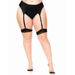 Comprar LEG AVENUE - MEDIAS NUDE CON TACON CUBANO Y COSTURA TRASERA PLUS al mejor precio - Envíos Discretos