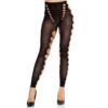 Comprar LEG AVENUE - MEDIAS OPACAS SIN COSTURAS CON CORTE EN LOS PIES NEGRO al mejor precio - Envíos Discretos
