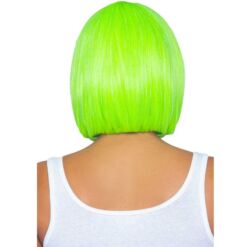 Comprar LEG AVENUE - PELUCA BOB FLUORESCENTE VERDE NEON al mejor precio - Envíos Discretos