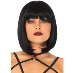 Comprar LEG AVENUE - PELUCA CORTA DE CORTE BOB NATURAL NEGRO al mejor precio - Envíos Discretos