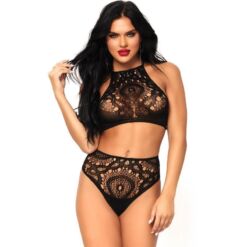 Comprar LEG AVENUE - SET 2 PIEZAS TOP Y PANTIES S/M al mejor precio - Envíos Discretos