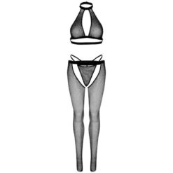 Comprar LEG AVENUE - TOP CUERPO DE RED CON TANGA Y MEDIAS al mejor precio - Envíos Discretos